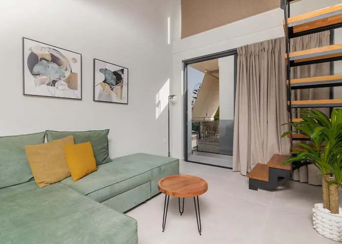 Cosy & Elegant Loft In The Center 扎金索斯镇